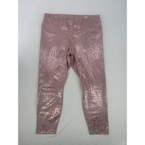 NWT Fabletics Leggings High-Waisted Printed PureLuxe 7/8 Size 1XL Multicolor